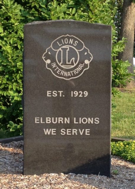 Lions Membership Monument